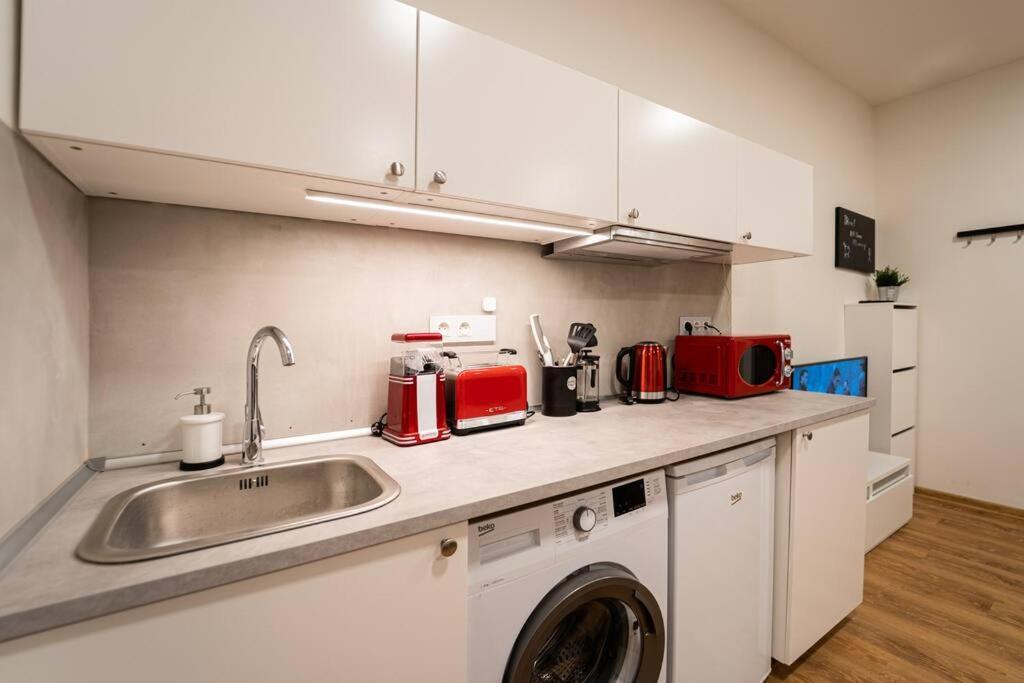 Sauna Apartment - Brno Buitenkant foto